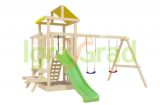 Детская площадка IgraGrad Крафтик со столиком и рукоходом  - Спортивный тренажерный интернет магазин Кумитеспорт