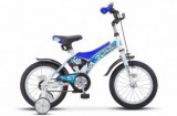 Детский велосипед Stels Jet 14" Z010 синий 2022 - Спортивный тренажерный интернет магазин Кумитеспорт