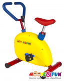 Детский велотренажер Moove&Fun SH-002W - Спортивный тренажерный интернет магазин Кумитеспорт
