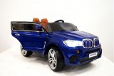 Детский электромобиль E002KX синий глянец - Спортивный тренажерный интернет магазин Кумитеспорт