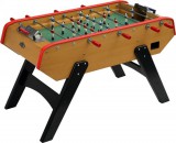 Игровой - стол футбол кикер «Glasgow» (152.5x76x8 см, коричневый) - Спортивный тренажерный интернет магазин Кумитеспорт