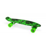 Мини борд Moove Fun PP2206-18 скейт пластиковый (зеленый) - Спортивный тренажерный интернет магазин Кумитеспорт