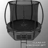 Каркасный батут Clear Fit SpaceHop 8Ft  - Спортивный тренажерный интернет магазин Кумитеспорт