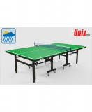 Теннисный стол UNIXLINE (green) всепогодный VTS-UL-b swat - Спортивный тренажерный интернет магазин Кумитеспорт