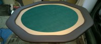 Стол для покера SWAT Круглый 120x120 см. высота 75 см Без разметки - Спортивный тренажерный интернет магазин Кумитеспорт